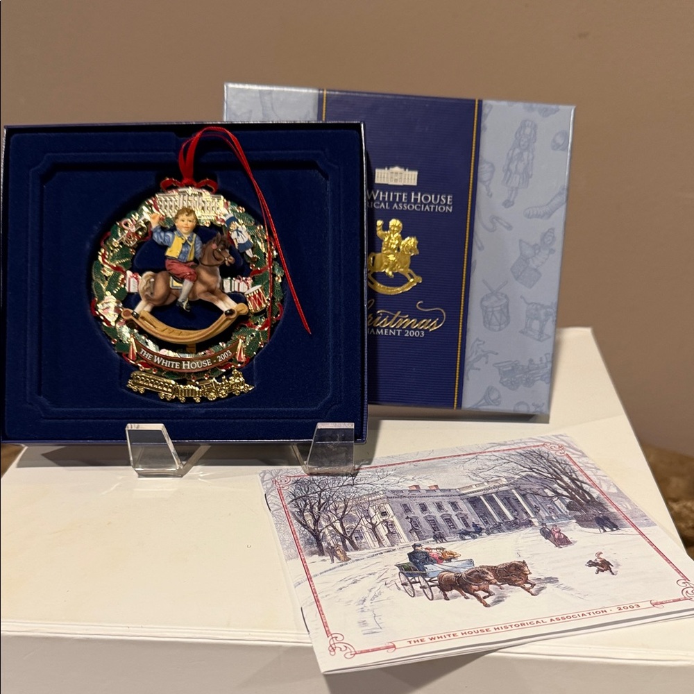 The White House Historical Association Christmas Ornament 2003